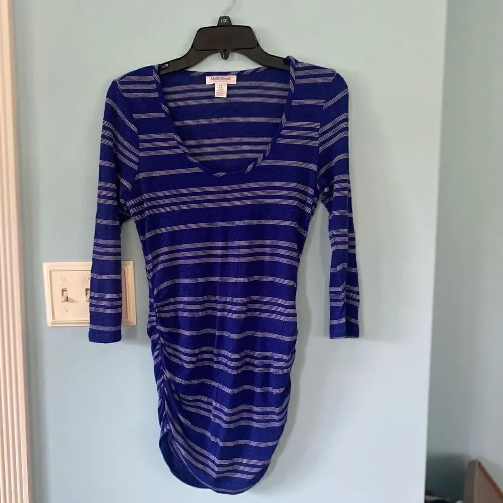 Motherhood Maternity Striped Top